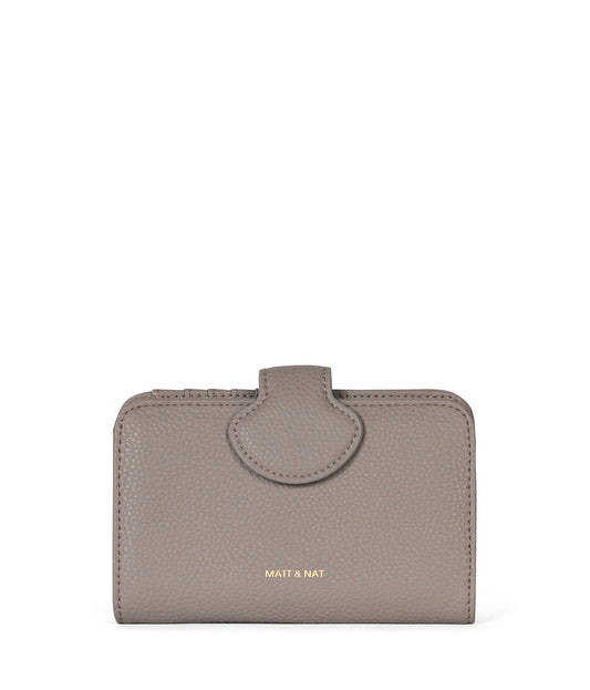 FLOATSM Small Vegan Wallet - Grain | Color: Plateau- variant::plateau