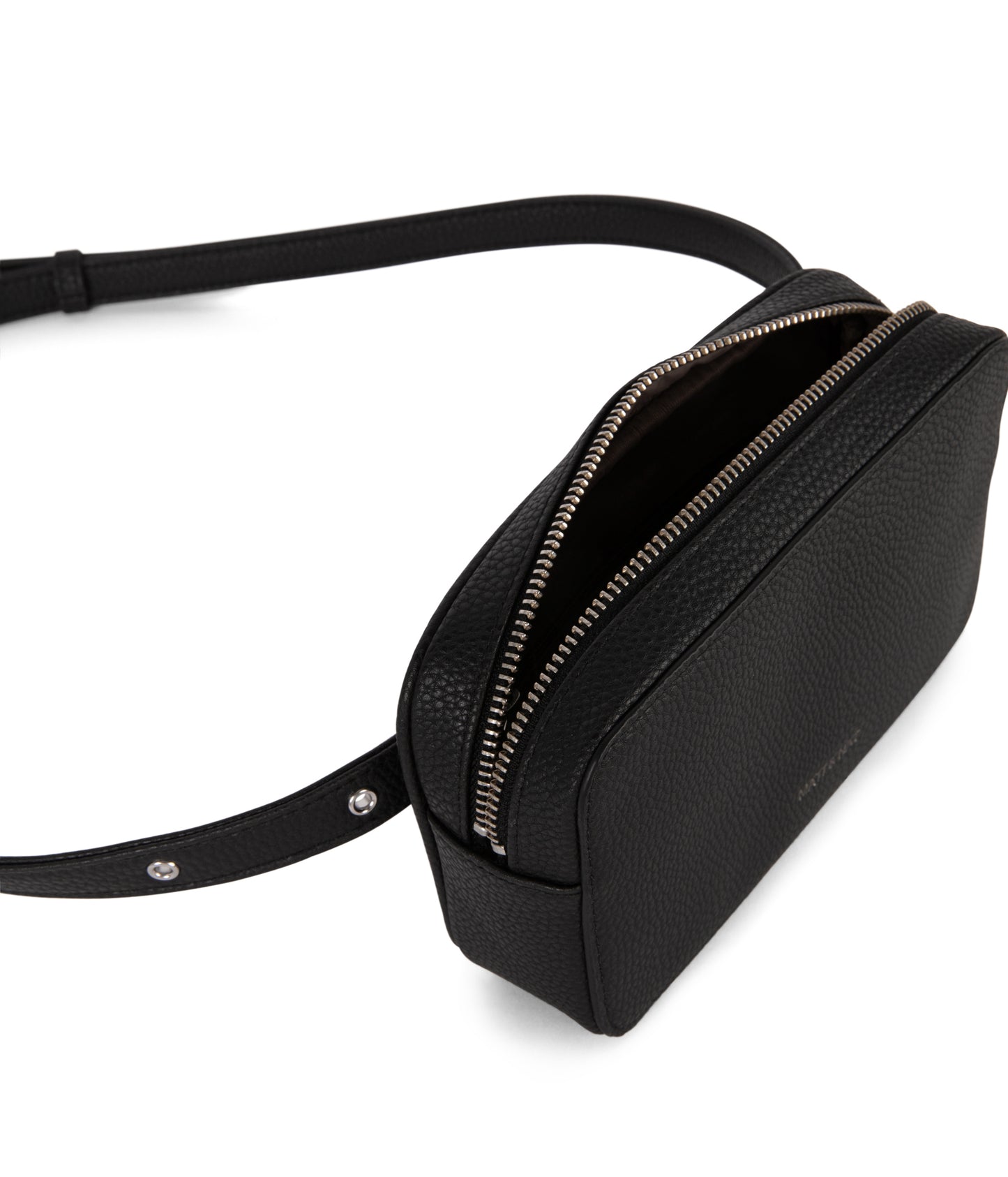 LARRA Vegan Belt Bag – Grain | Color: Black - variant::black