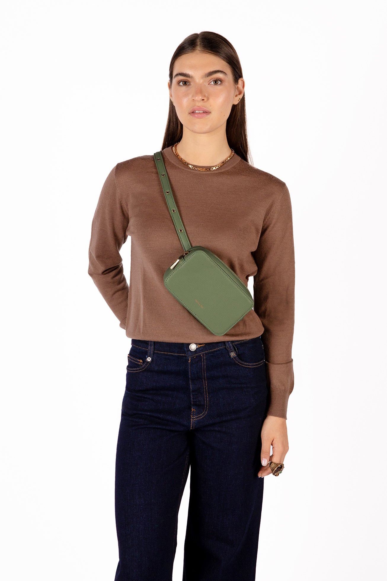 LARRA Vegan Belt Bag – Grain | Color: Plateau - variant::plateau