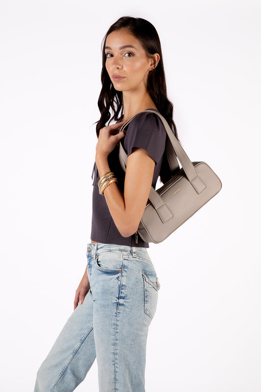 LEMUR Vegan Satchel – Grain | Color: Olivine - variant::olivine