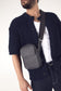 MAREO Vegan Crossbody Bag – Grain | Color: Black - variant::black