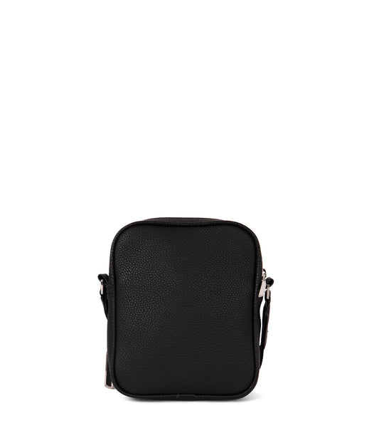 MAREO Vegan Crossbody Bag – Grain | Color: Black - variant::black
