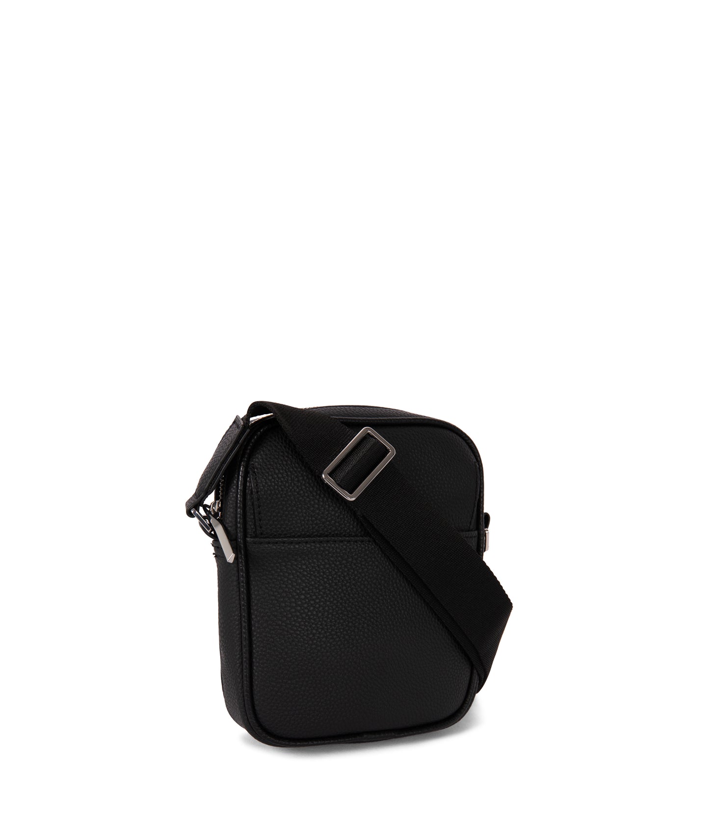 MAREO Vegan Crossbody Bag – Grain | Color: Black - variant::black