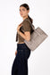 MOLLY Vegan Tote Bag – Grain | Color: Black - variant::black