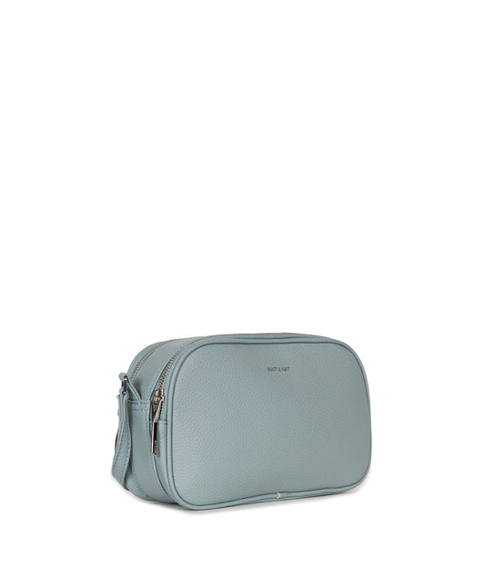 PAIR Vegan Crossbody Bag - Grain | Color: Aquamarine - variant::aquamarine