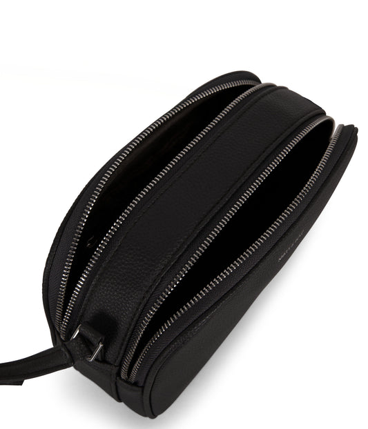 PAIR Vegan Crossbody Bag - Grain | Color: Black - variant::black