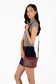 SAM Vegan Crossbody Bag - Grain | Color: Aquamarine - variant::aquamarine