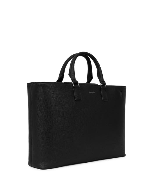 SEVYN Vegan Satchel - Purity | Color: Black - variant::black