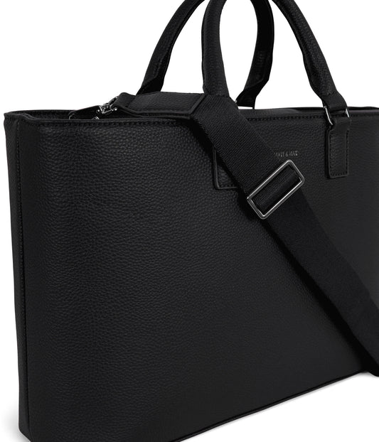SEVYN Vegan Satchel - Purity | Color: Black - variant::black