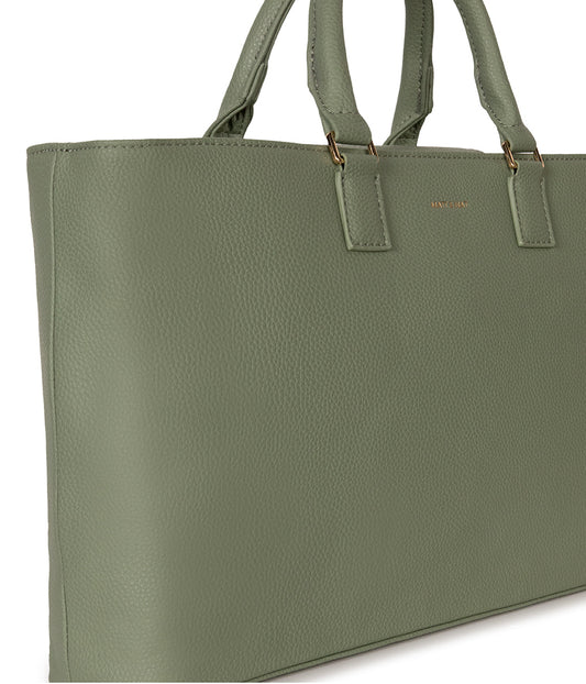 SEVYN Vegan Satchel - Purity | Color: Olivine - variant::olivine