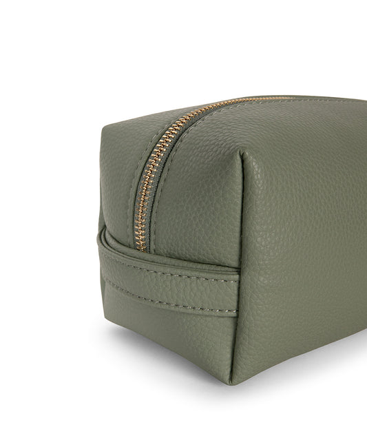 BLAIR Vegan Toiletry Case - Grain | Color: Olivine - variant::olivine