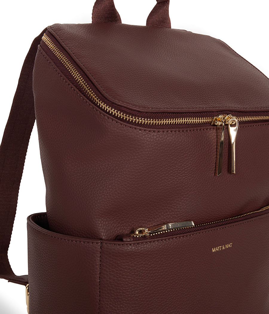 BRAVE Vegan Backpack - Grain | Color: Cherry - variant::cherry
