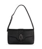 ISABELLE Vegan Shoulder Bag – Grain | Color: Black - variant::black