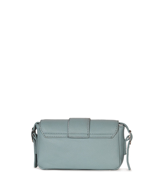 ISABELLE SM Vegan Crossbody Bag – Grain | Color: Aquamarine - variant::aquamarine