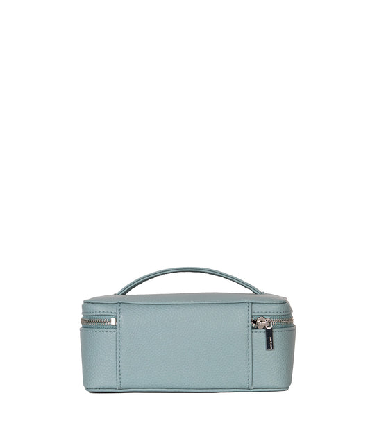 JULE Vegan Vanity Case - Grain | Color: Aquamarine - variant::aquamarine