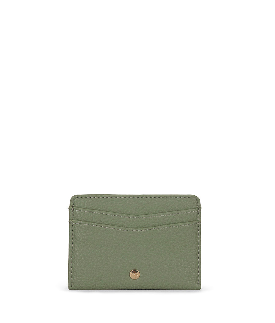 JUNYA Vegan Card Holder - Grain | Color: Olivine - variant::olivine