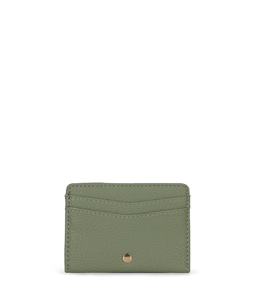 JUNYA Vegan Card Holder - Grain | Color: Olivine - variant::olivine