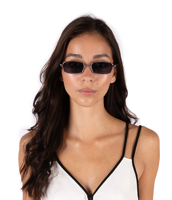 ORIS Metal Sunglasses | Color: Silver - variant::silver