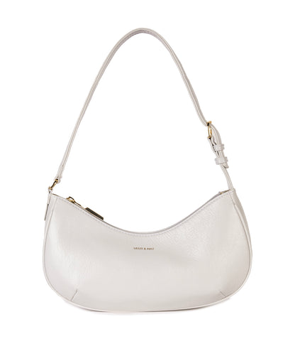 MARI Vegan Shoulder Bag - Theme | Color: Glaze - variant::glaze
