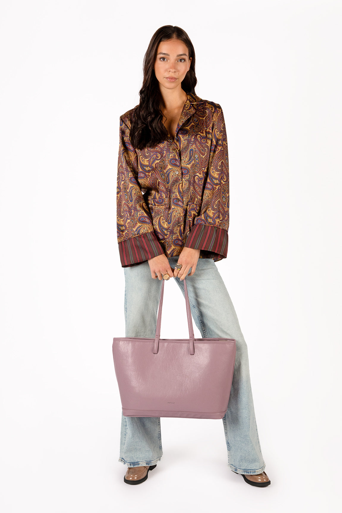 ELIZA Vegan Tote Bag - Theme | Color: Tea - variant::tea