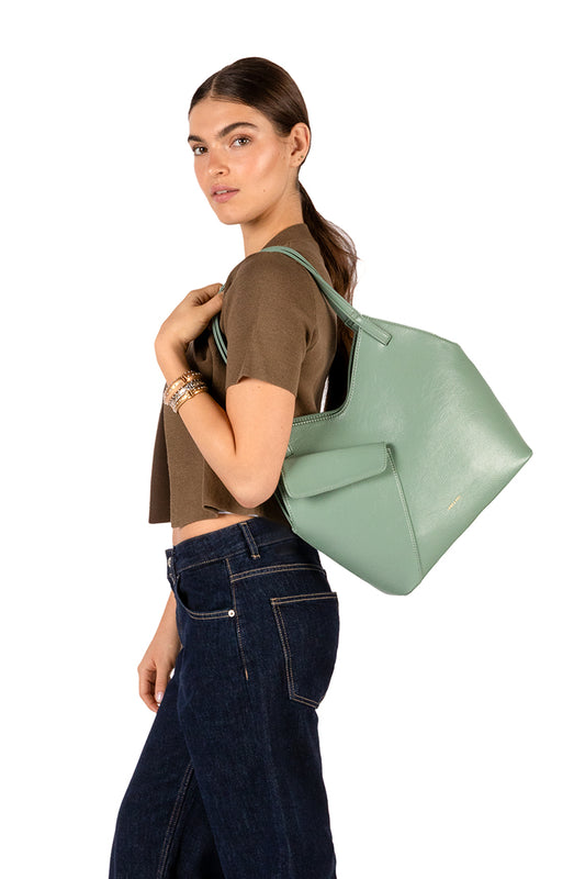 GIANI SM Vegan Tote – Theme | Color: Black - variant::black