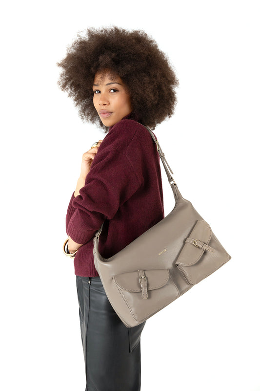 MALDA Vegan Shoulder Bag – Theme | Color: Macaron - variant::macaron