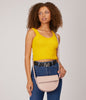 RITH Vegan Saddle Bag - Vintage | Color: Pink - variant::pastel