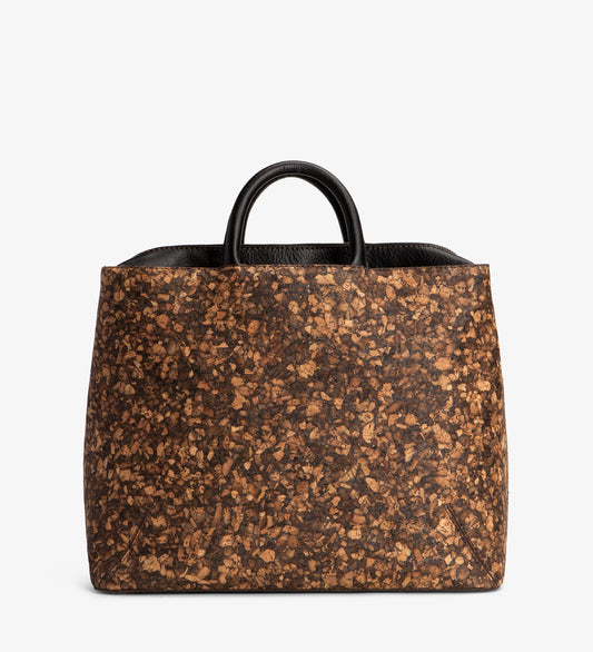 KINTLA Vegan Satchel - Cork | Color: Brown - variant::cork