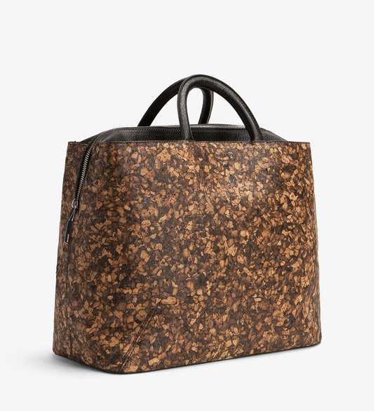 KINTLA Vegan Satchel - Cork | Color: Brown - variant::cork