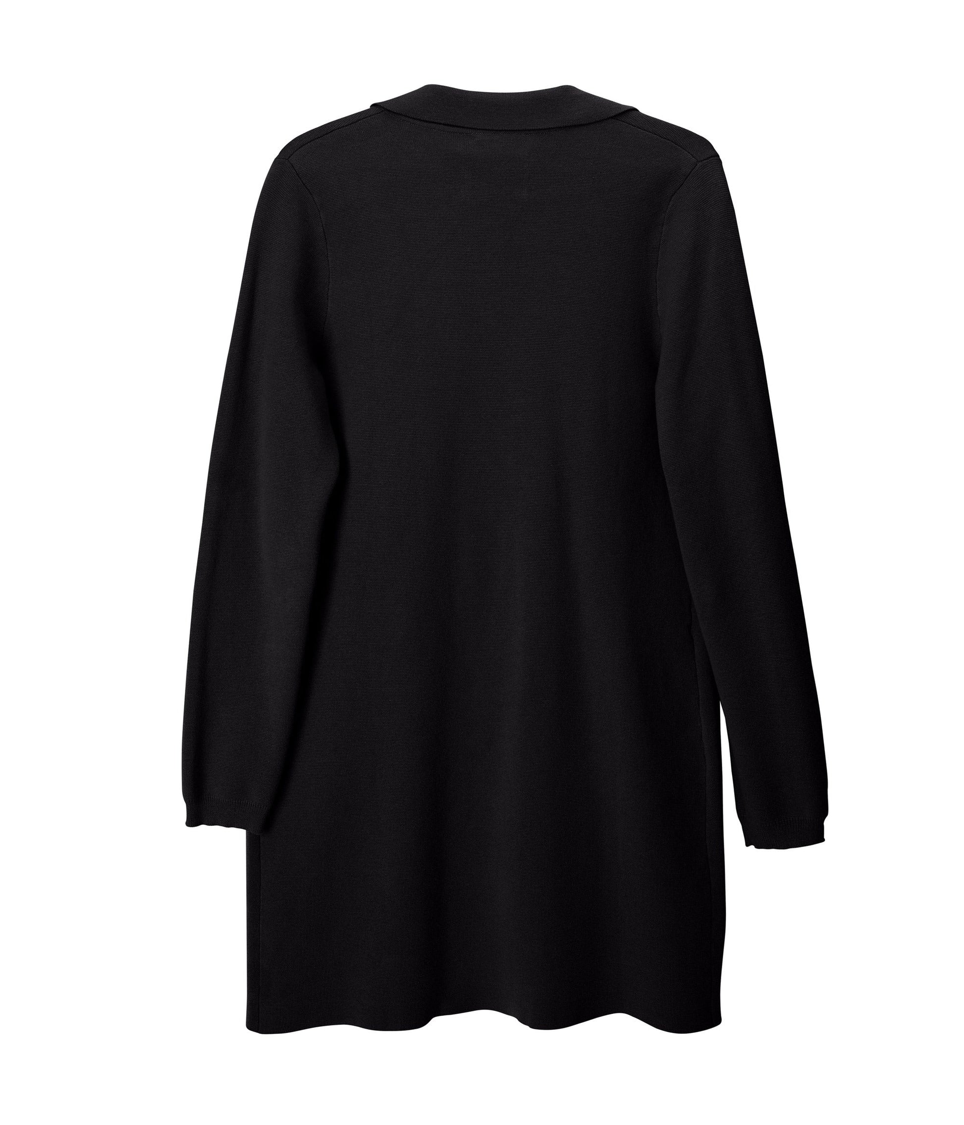 PARKES Women’s Open Front Cardigan | Color: Black - variant::black